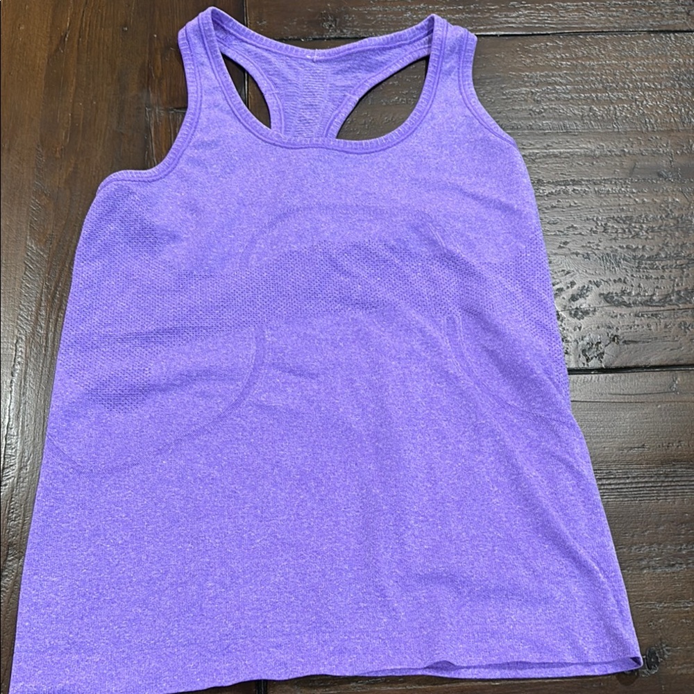 Lululemon Athletica Purple Tank Top Racerback Performance